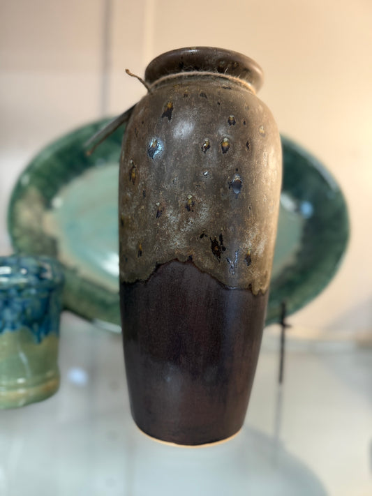 Sonshine Large Tall Vase - Chocolate