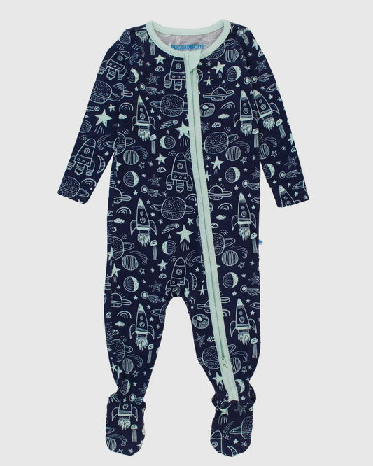 Blast Off Footie Pajamas