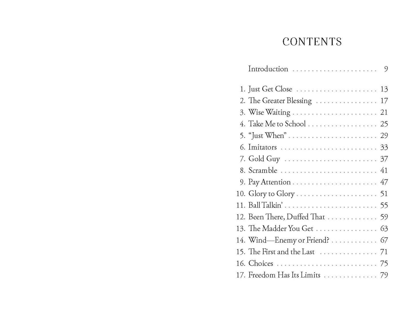 A Look at Life from the Fairway