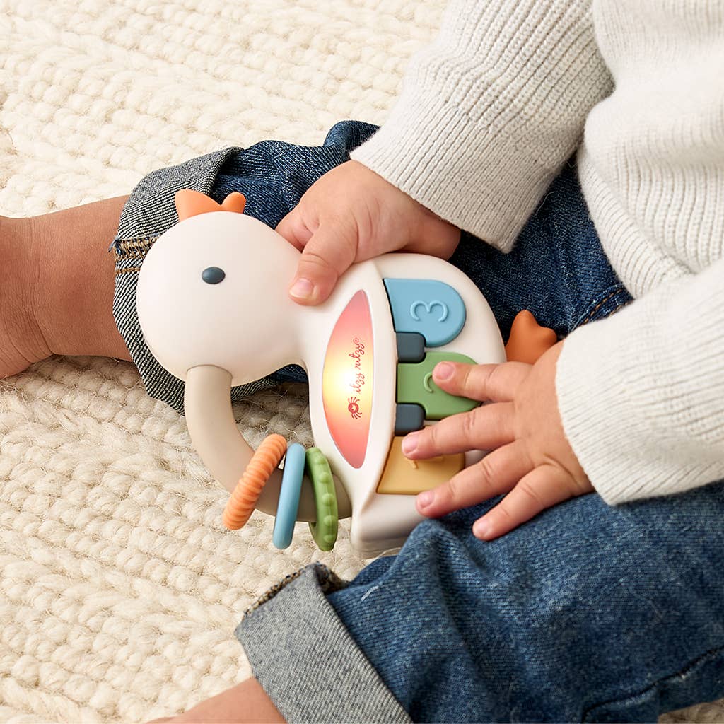 Itzy Ritzy Bitzy Tunes™ Goose - Light-up Interactive Piano Toy