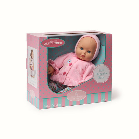 Madame Alexander - Baby Cuddles Pink Hoodie Baby Doll