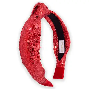 Girl's Red Sequin Headband