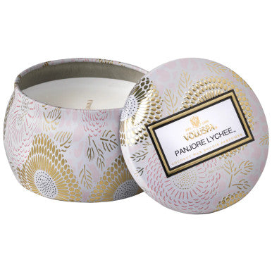 Voluspa Panjore Lychee Mini Tin Candle