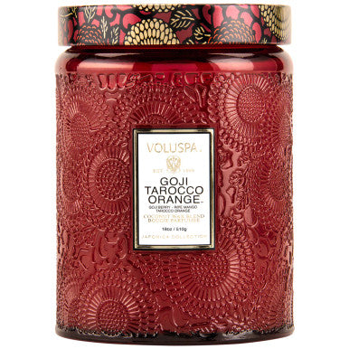 Voluspa Goji & Tarocco Orange Large Jar Candle