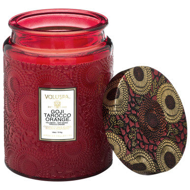 Voluspa Goji & Tarocco Orange Large Jar Candle