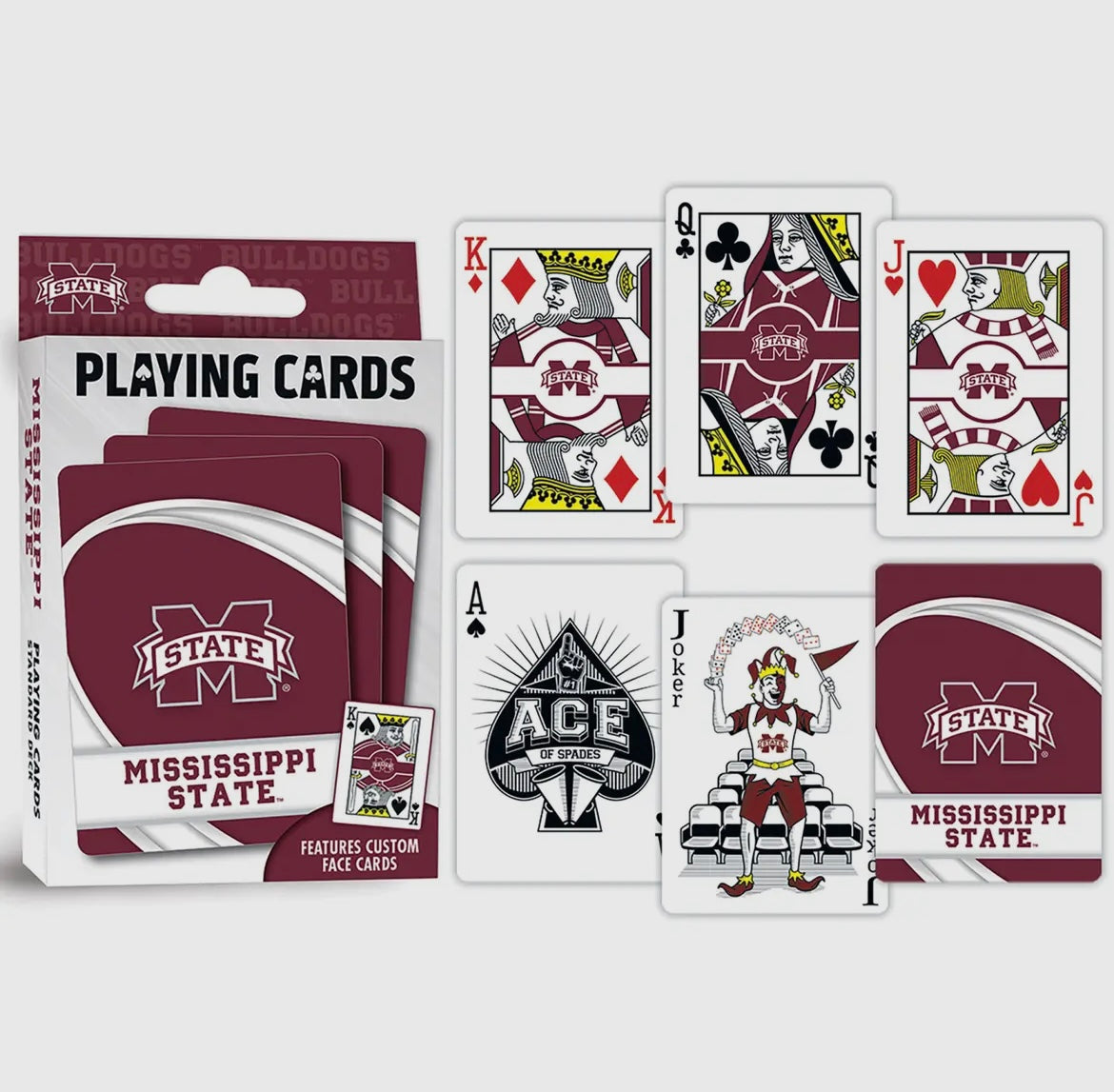 Mississippi State Playing Cards