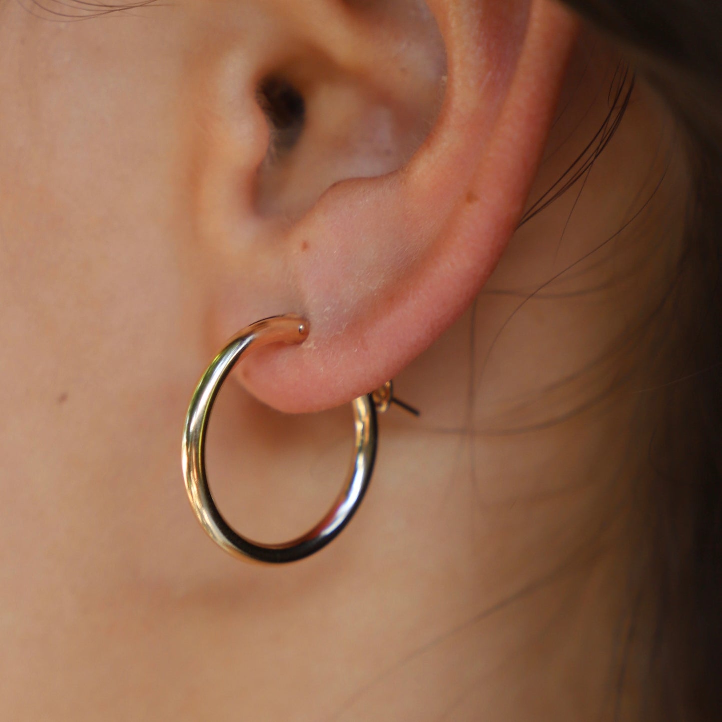 Gold Filled Hoop Earrings