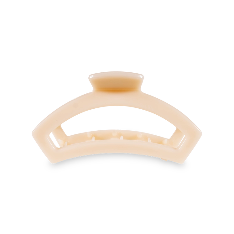 Teleties Medium Almond Beige Open Hair Clip