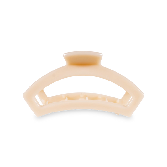 Teleties Medium Almond Beige Open Hair Clip