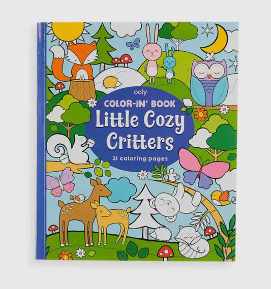 Little Cozy Critters Coloring Book