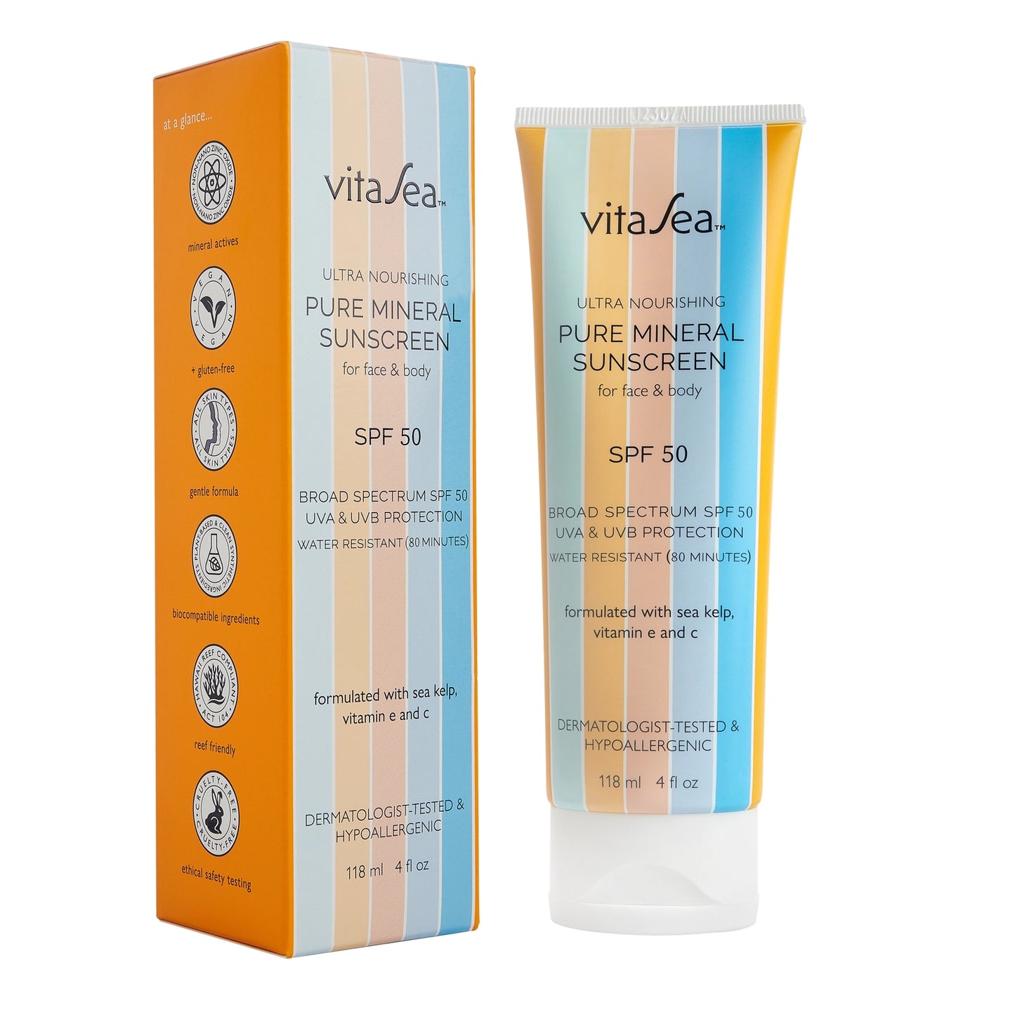 VitaSea Ultra Sheer Mineral Sunscreen SPF 50+