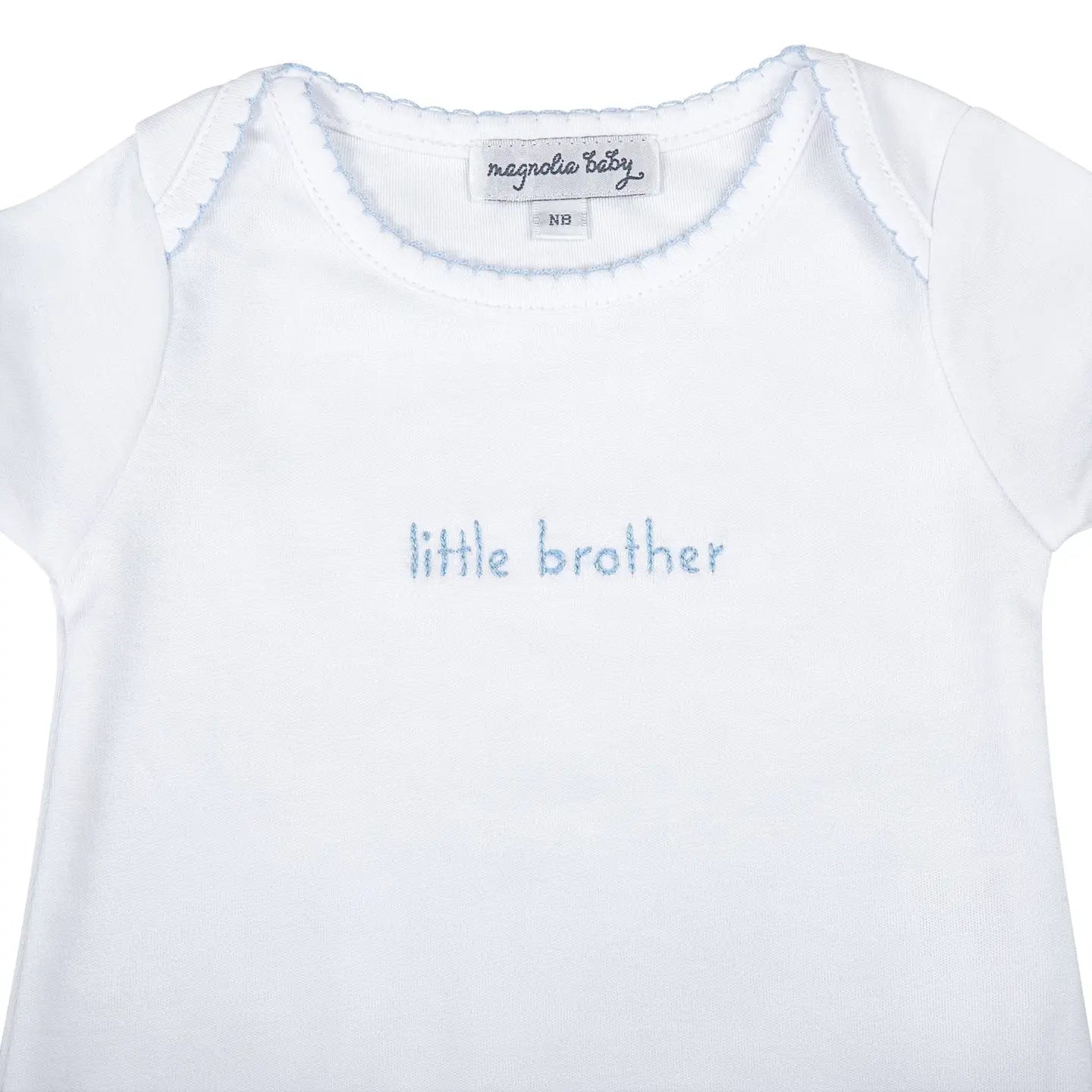 Little Brother Embroidered Bodysuit