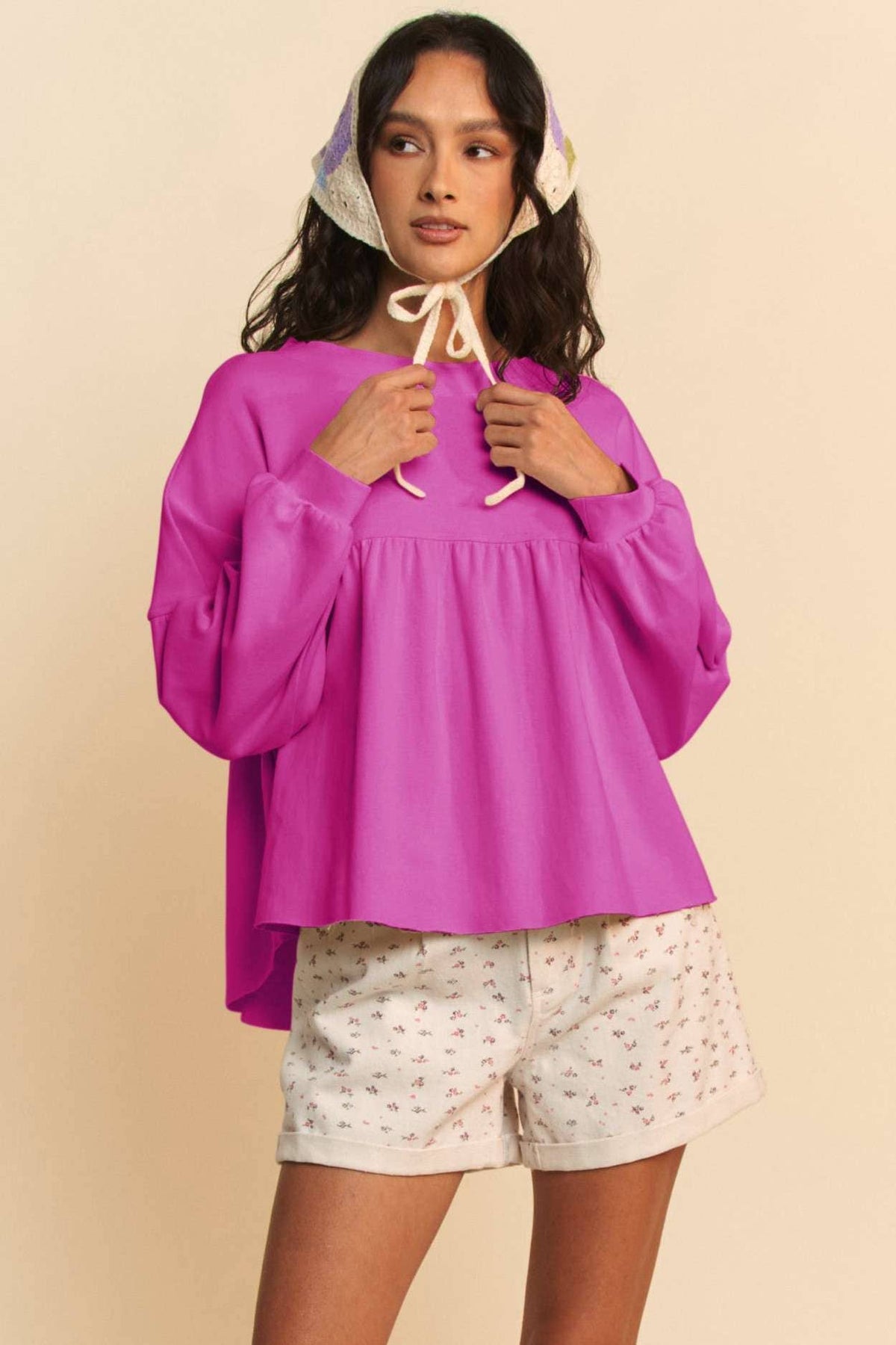 Let’s Go Party Fuchsia Top