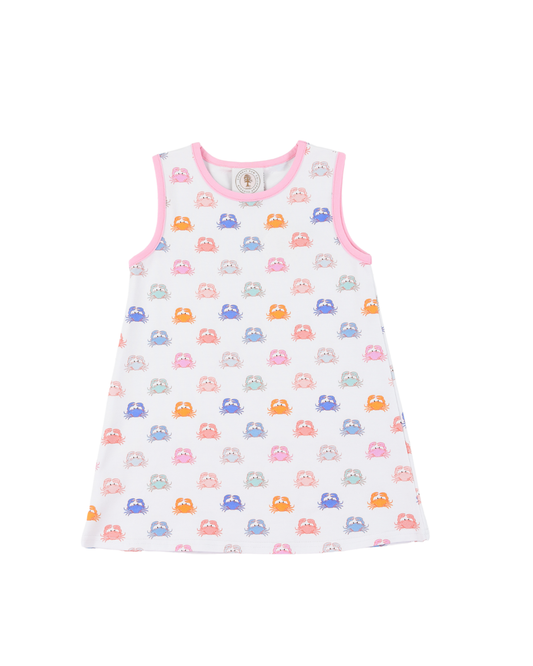 Pastel Pinchers Sleeveless Susie Swing Dress