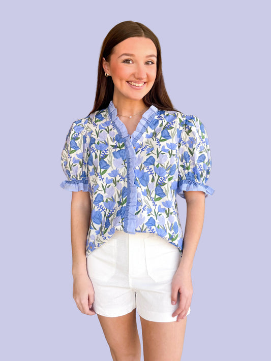 Violets Are Blue Top