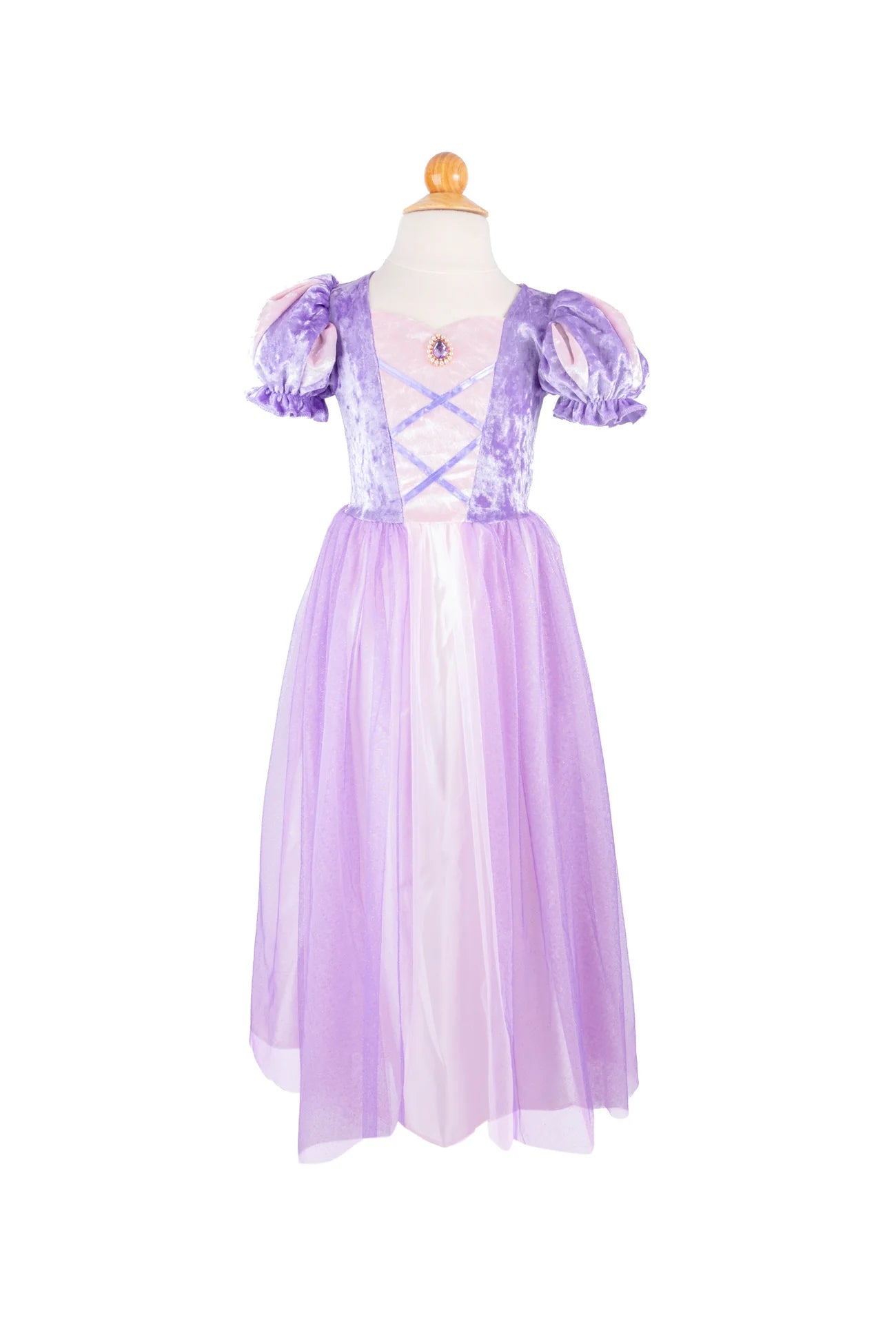 Velvety Soft Once Upon a Tower Princess Gown