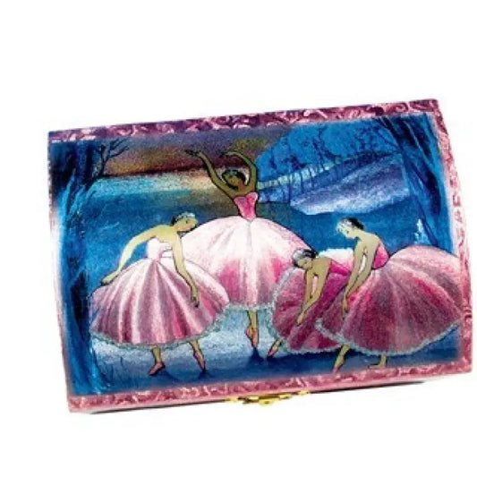 Musical Ballet Scene Jewelry Box