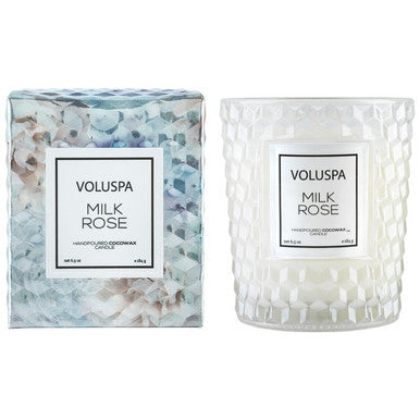 Voluspa Milk Rose 6.5 oz. Classic Candle