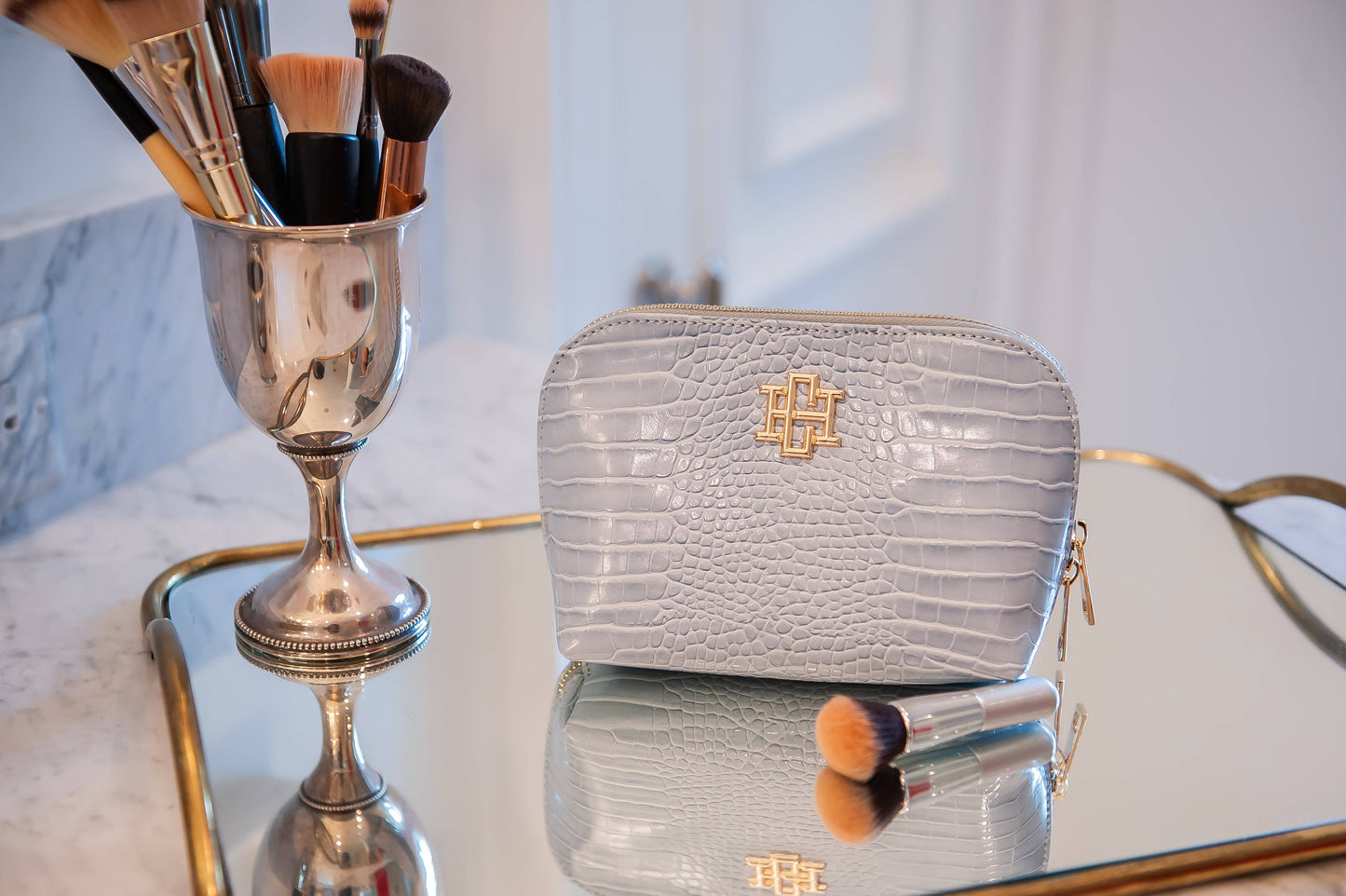 Ibiza Small Pouch - Baby Blue