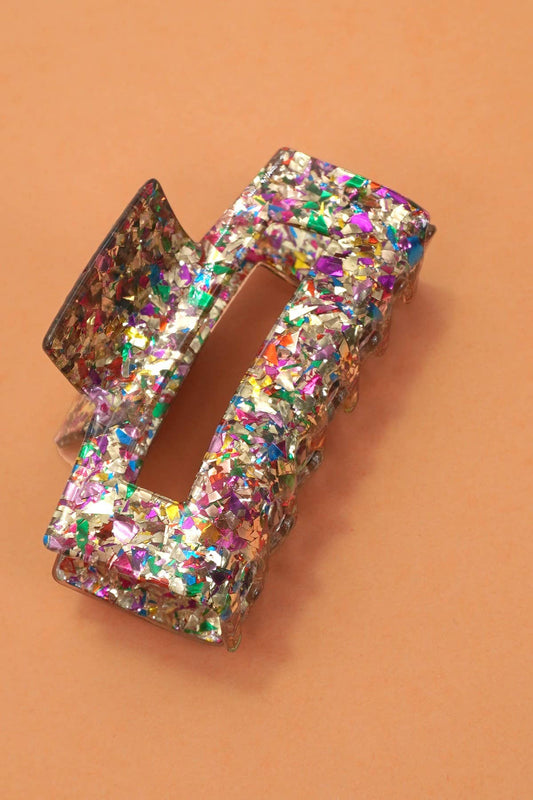 Glitter Hair Claw Clip