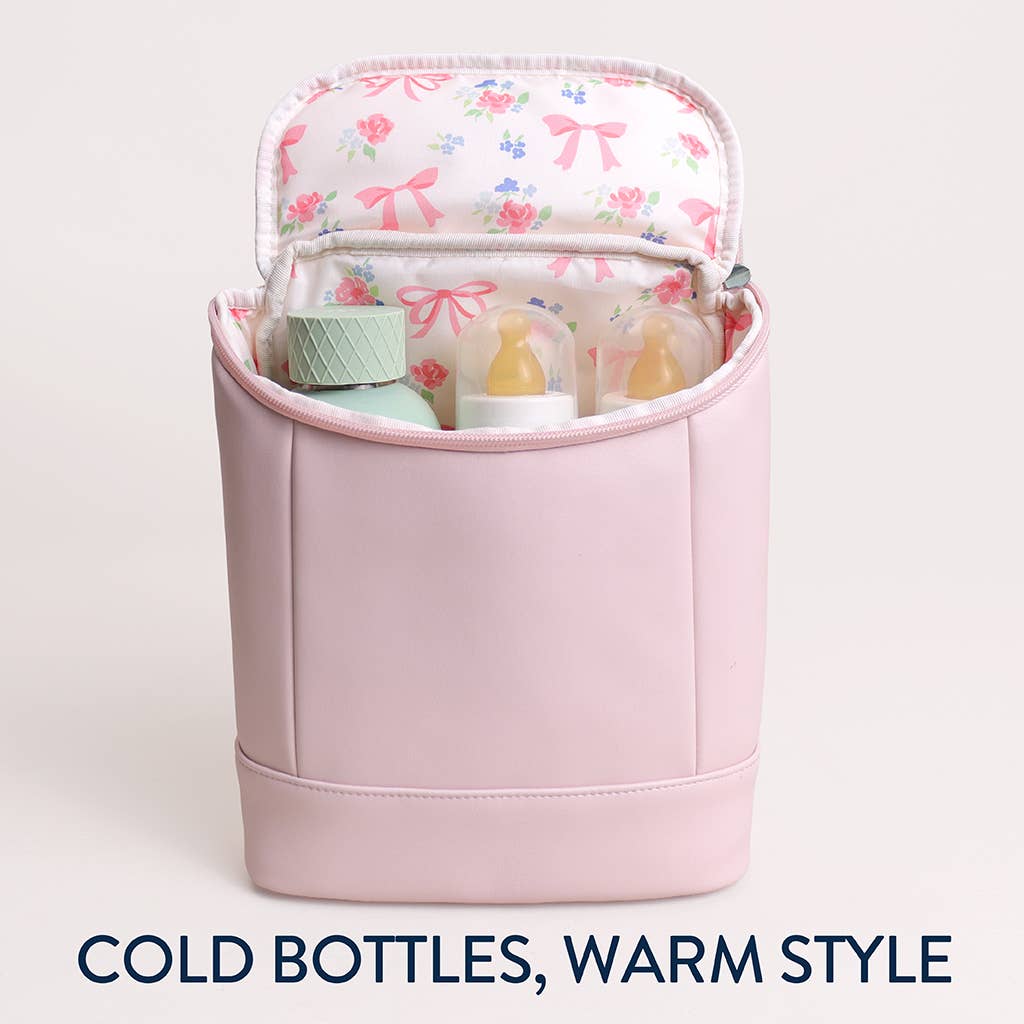 Chill Like A Boss™ Ribbons & Roses Bottle Bag