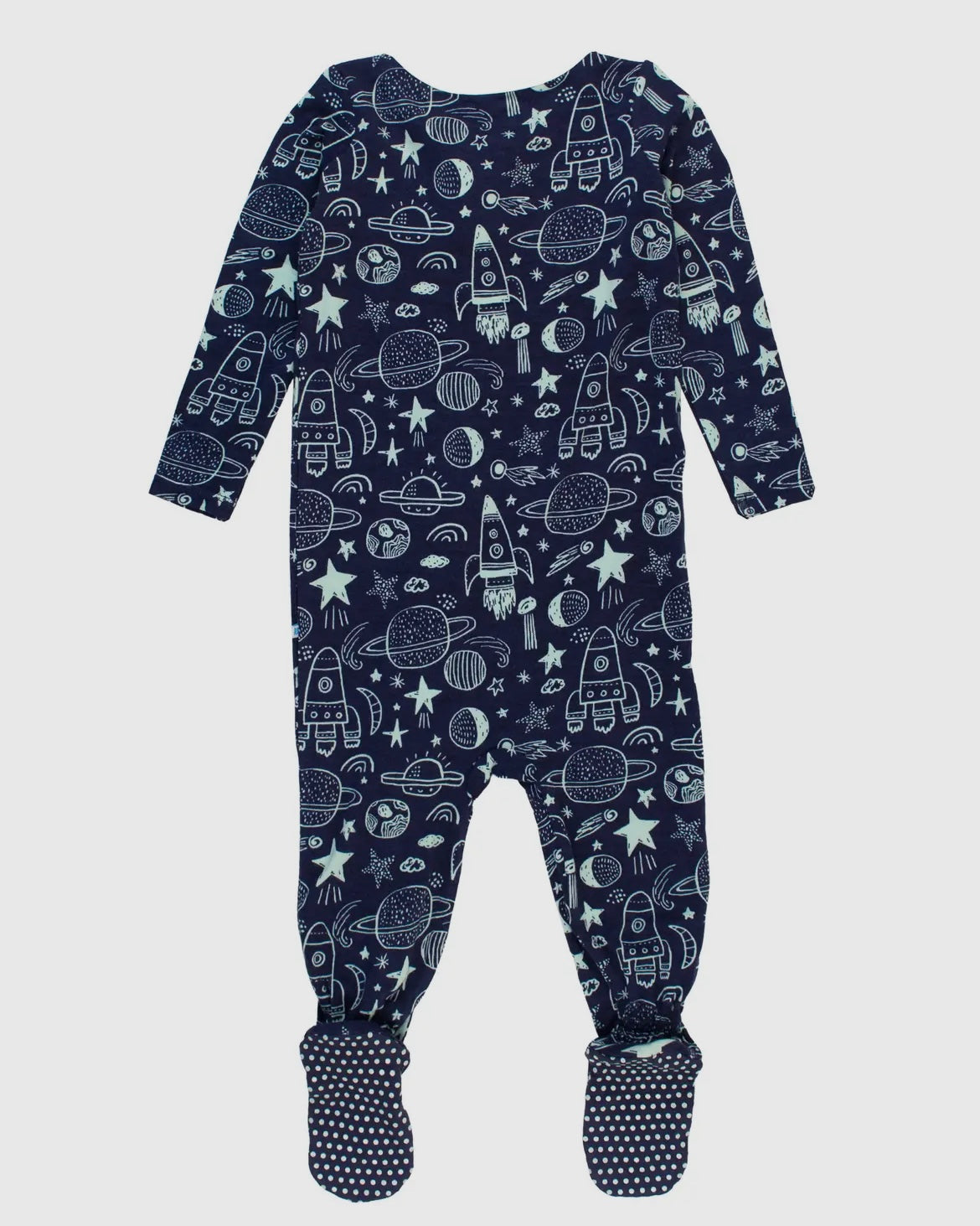 Blast Off Footie Pajamas