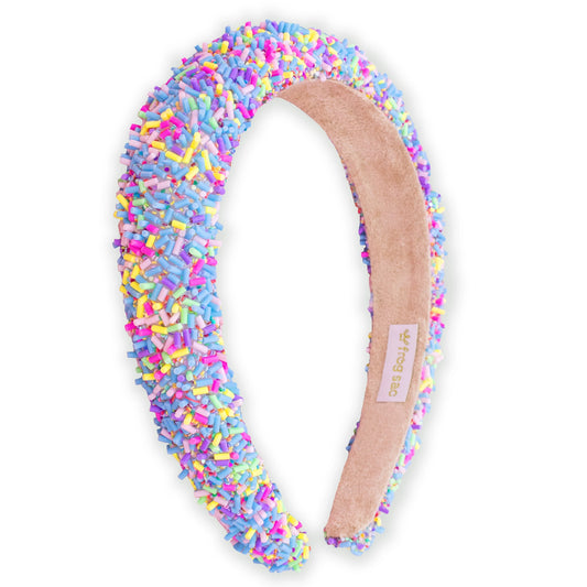 Girl’s Blue Sprinkles Headband