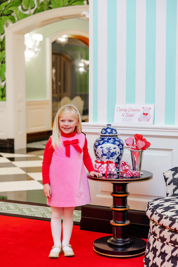 Hamptons Hot Pink/Richmond Red Jilly Jumper - Velveteen