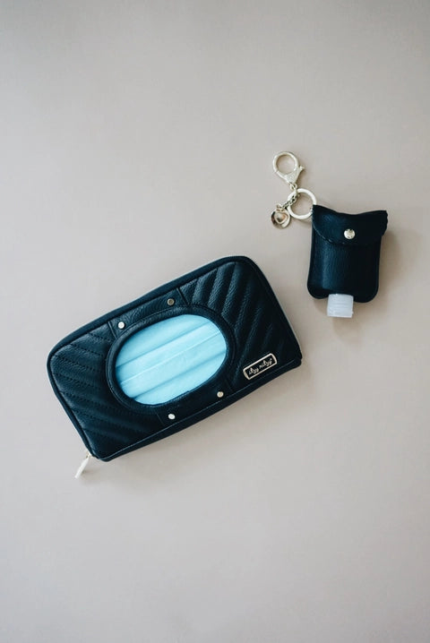 Jetsetter Black Travel Wipes Case