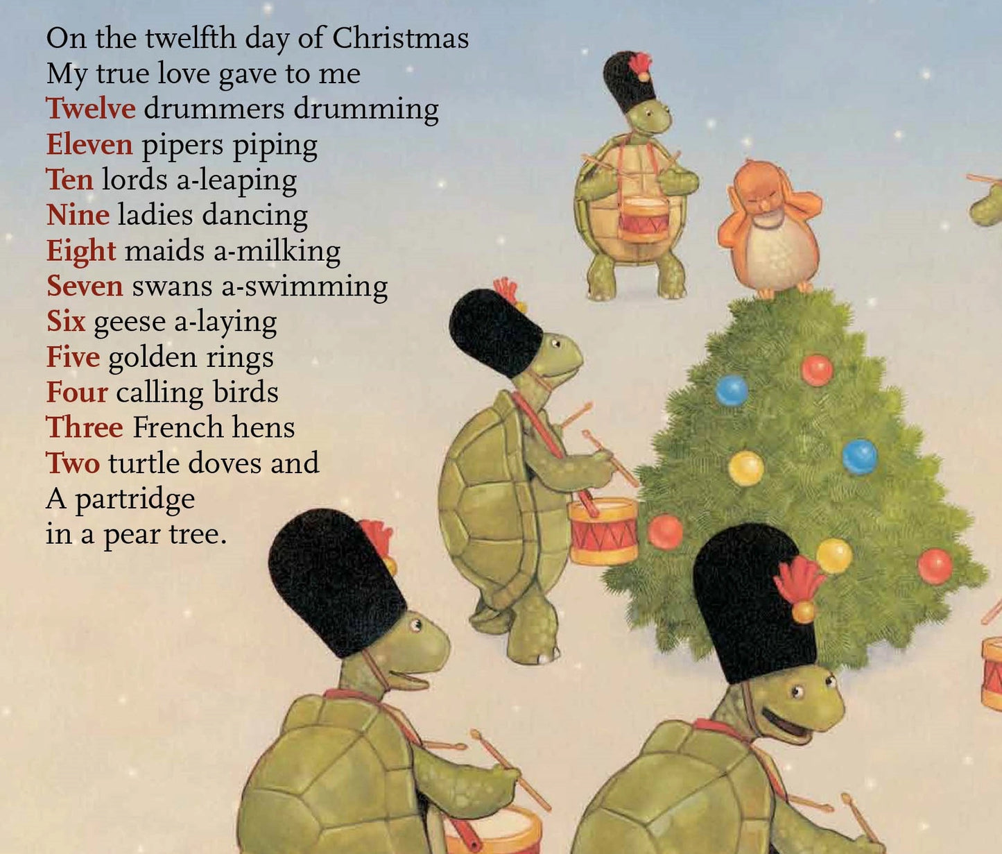 Twelve Days Of Christmas Picture Book