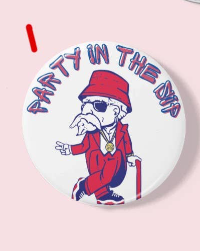 Ole Miss Game Day Button | Party in The Sip