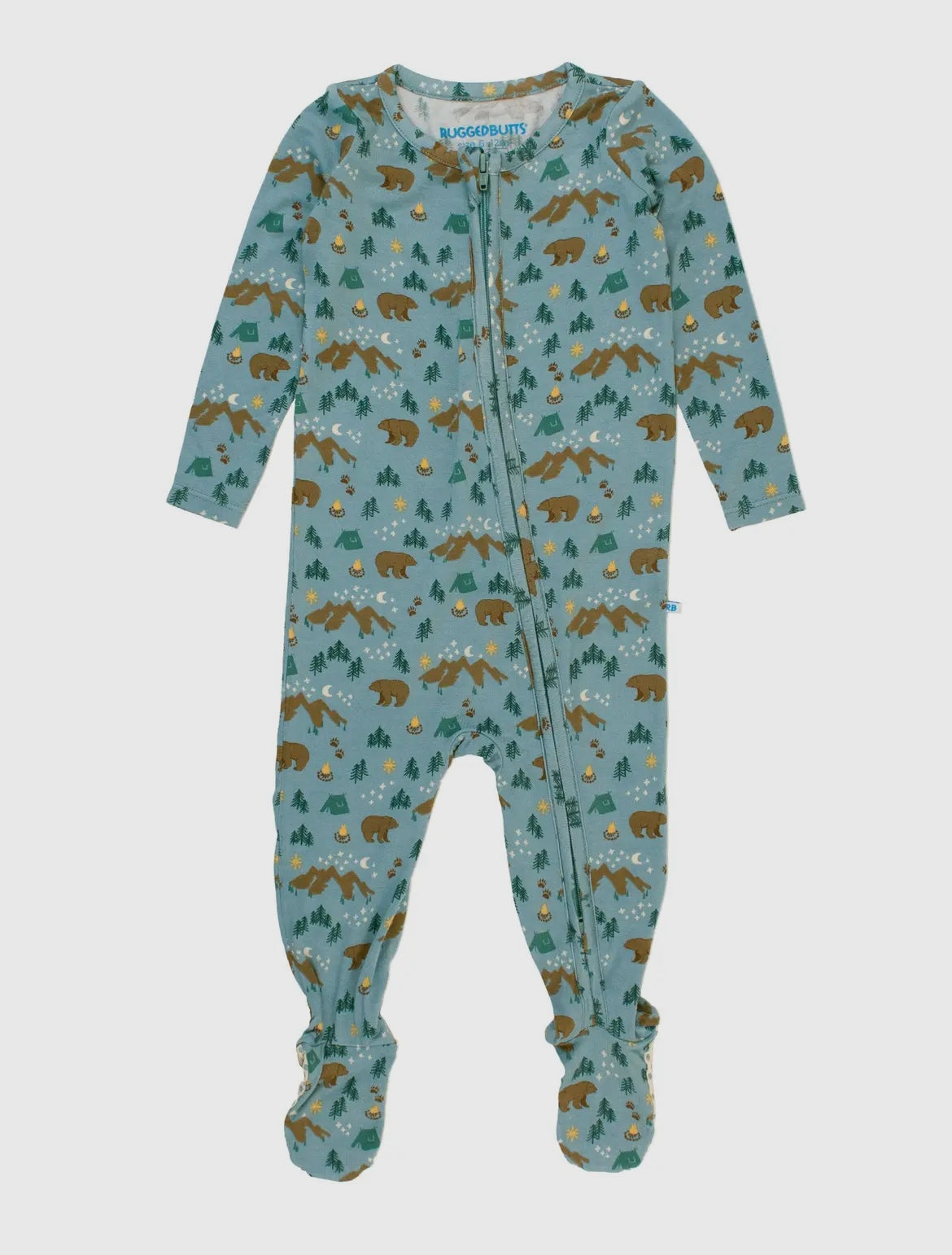 Beary Happy Camper Footie Pajamas