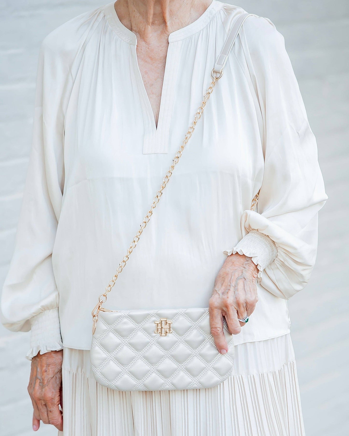 Livi Crossbody - Pearl