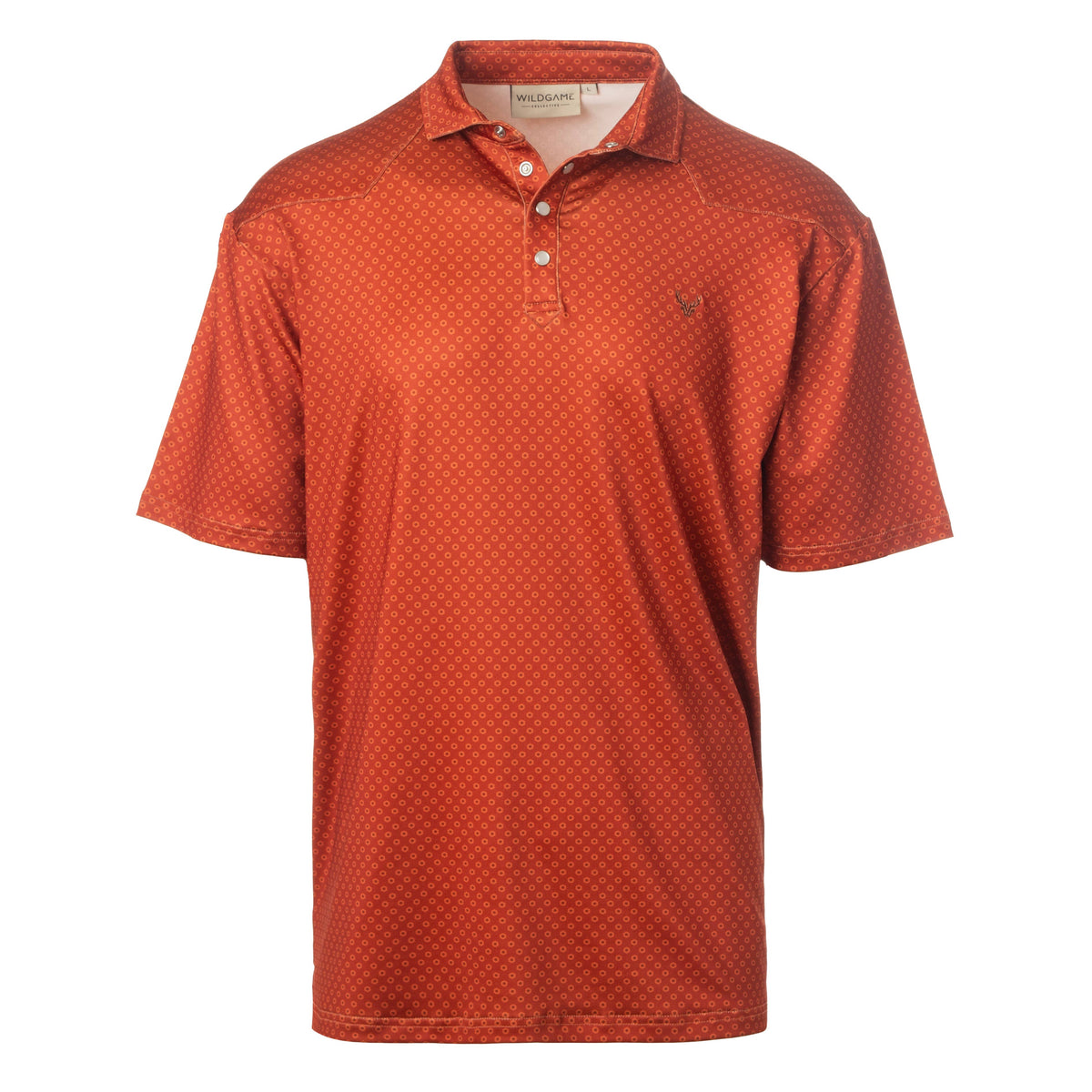 WILDGAME Burnt Orange Desperado Polo