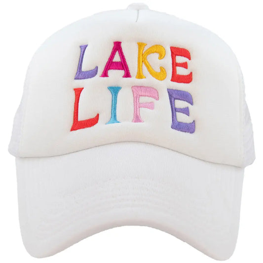 White Lake Life Trucker Hat