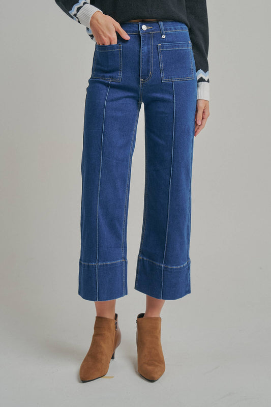 Gia Wide Leg Jeans