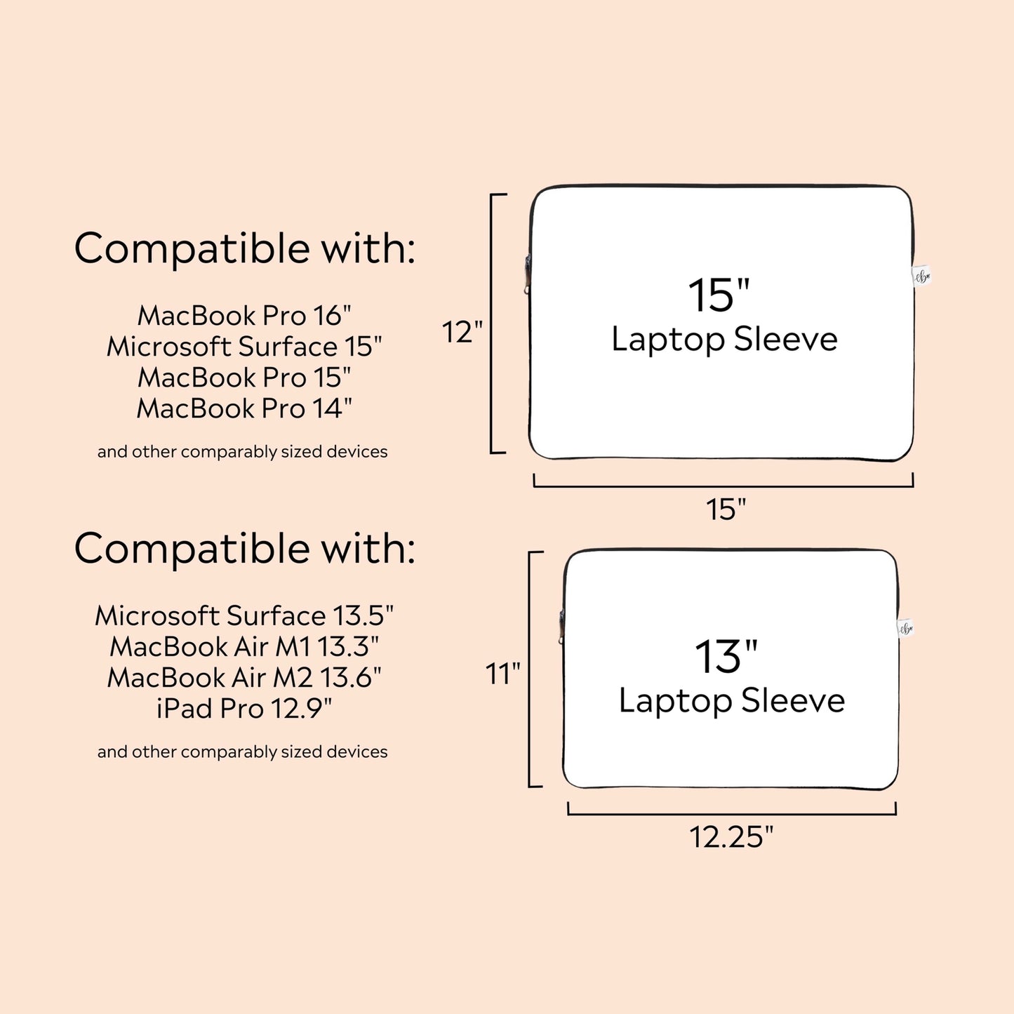 Mill & Meadow 15" Laptop Sleeve