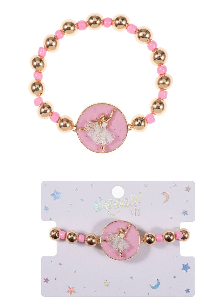 Ballerina Kids Stretch Bracelet