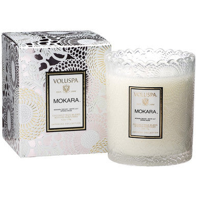 Voluspa Mokara Boxed Scalloped Candlepot - Thumbnail 2