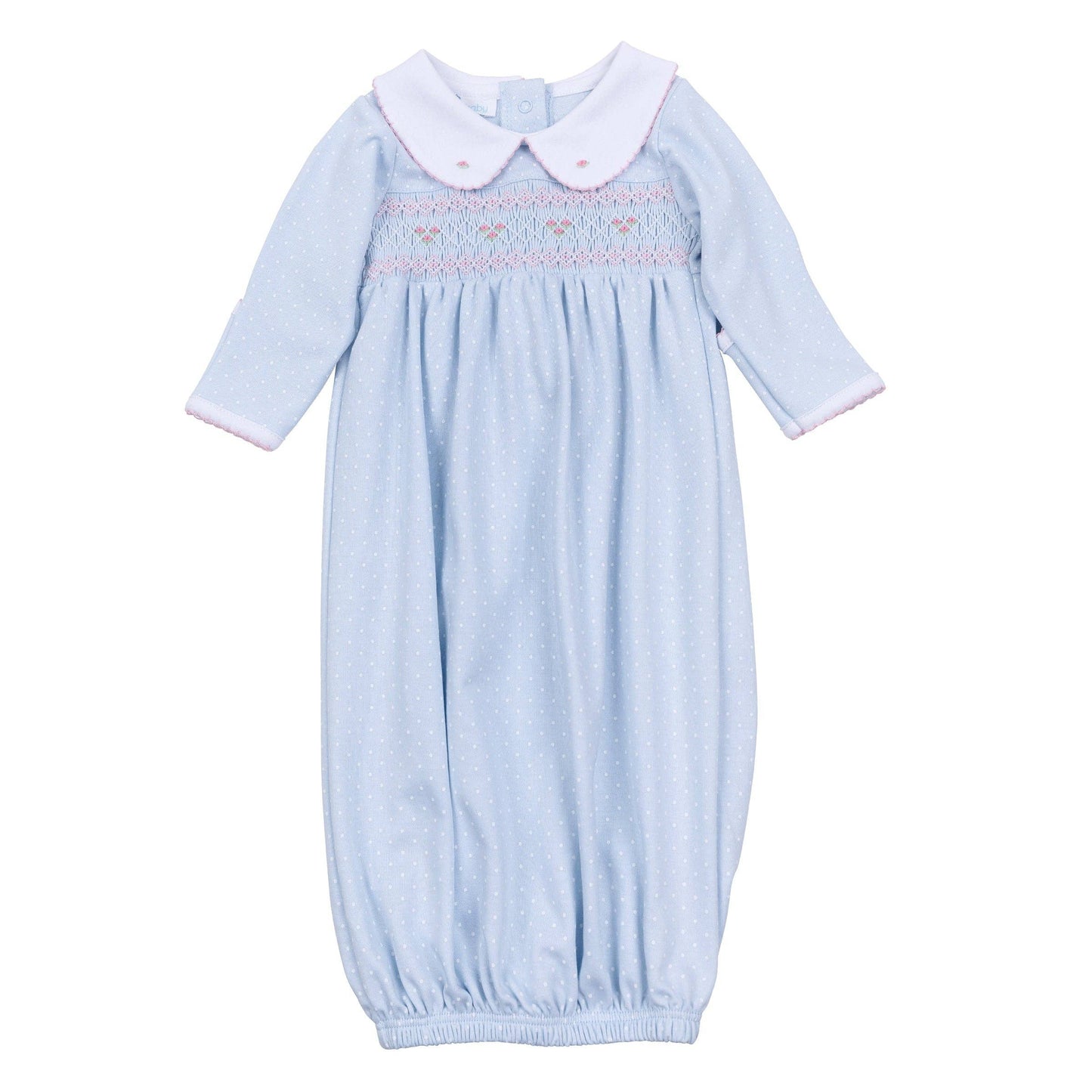 Piper's Classics Smocked Gathered Gown