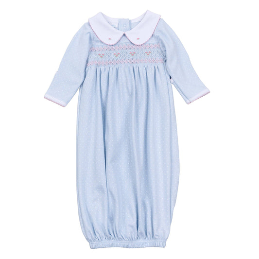 Piper's Classics Smocked Gathered Gown