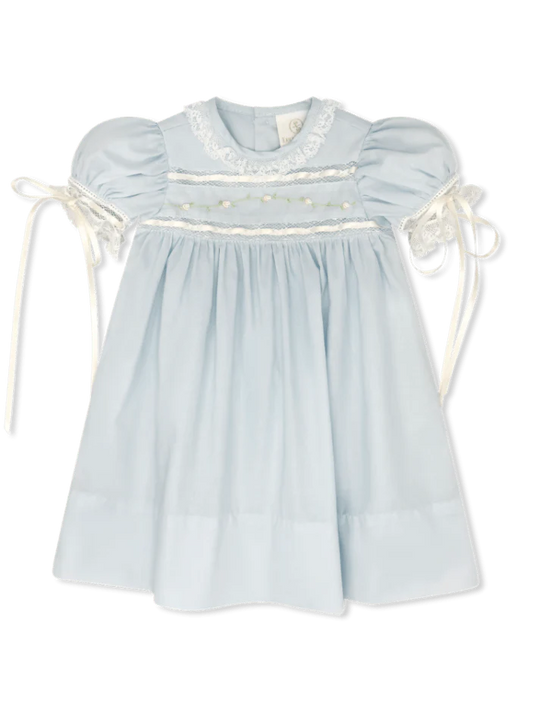 Blessings Blue Batiste Tiny Town Dress