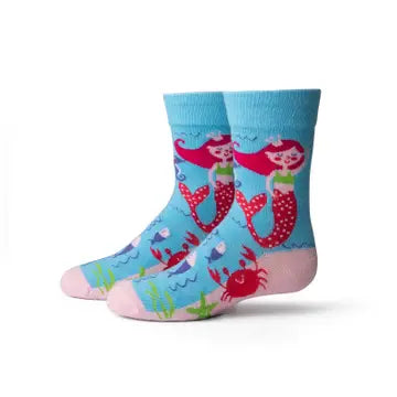 "Princess & The Sea" Kid's Printed Socks