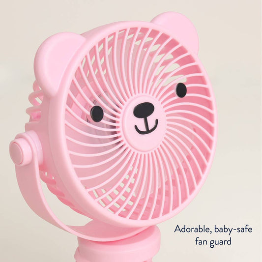 Itzy Breeze 3-Speed Stroller Fan™: Pink