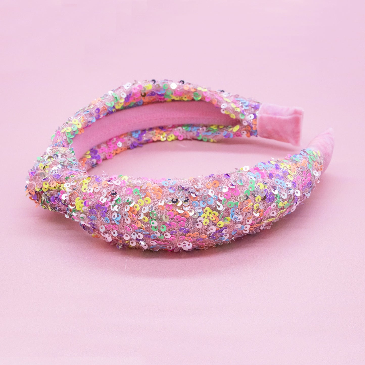 Girl’s Rainbow Sequin Headband