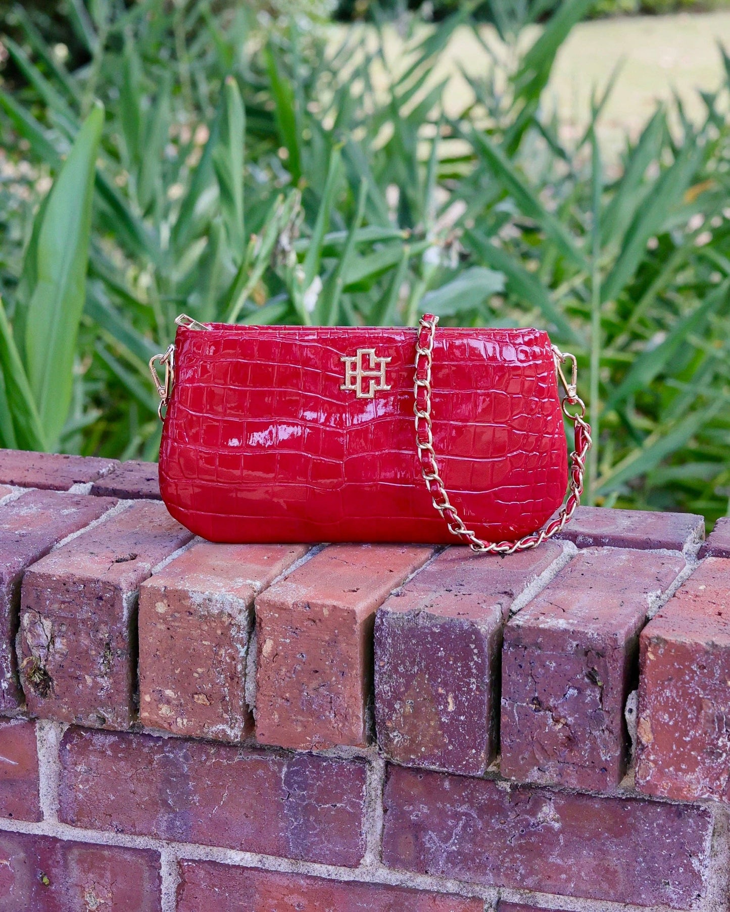 Livi Crossbody - Red Patent