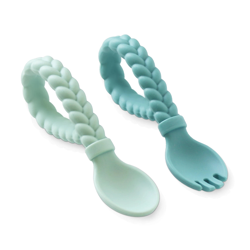 Mint Sweetie Spoon & Fork Set