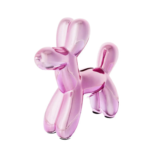 Pink Balloon Dog Piggy Bank