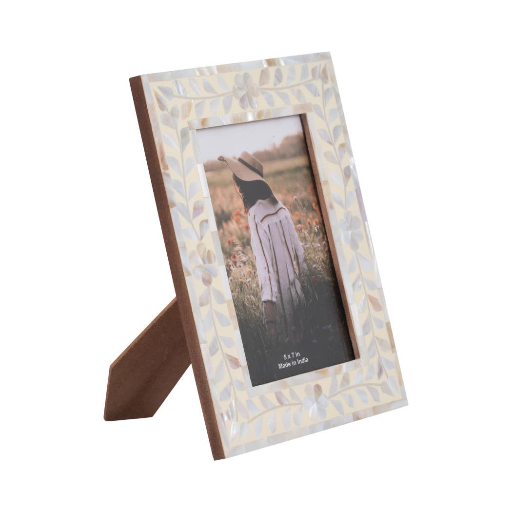 Mother Of Pearl 4x6 Photo Frame