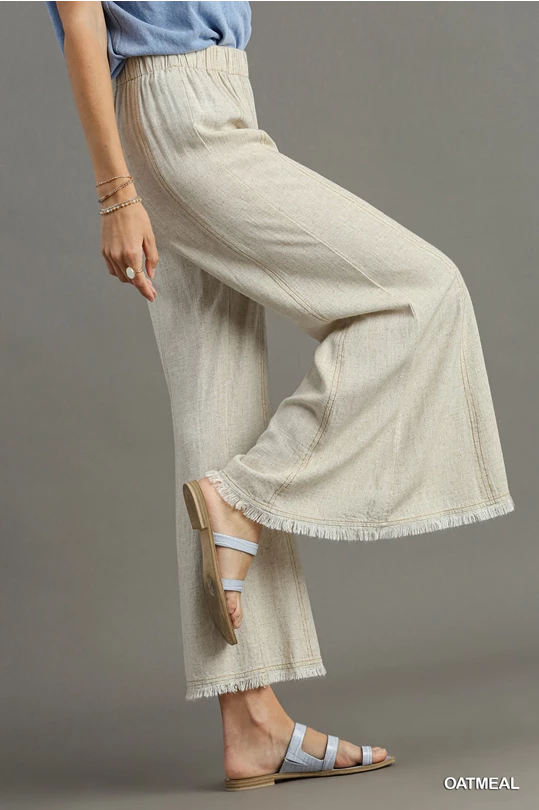 Swing By Natural Linen Pants